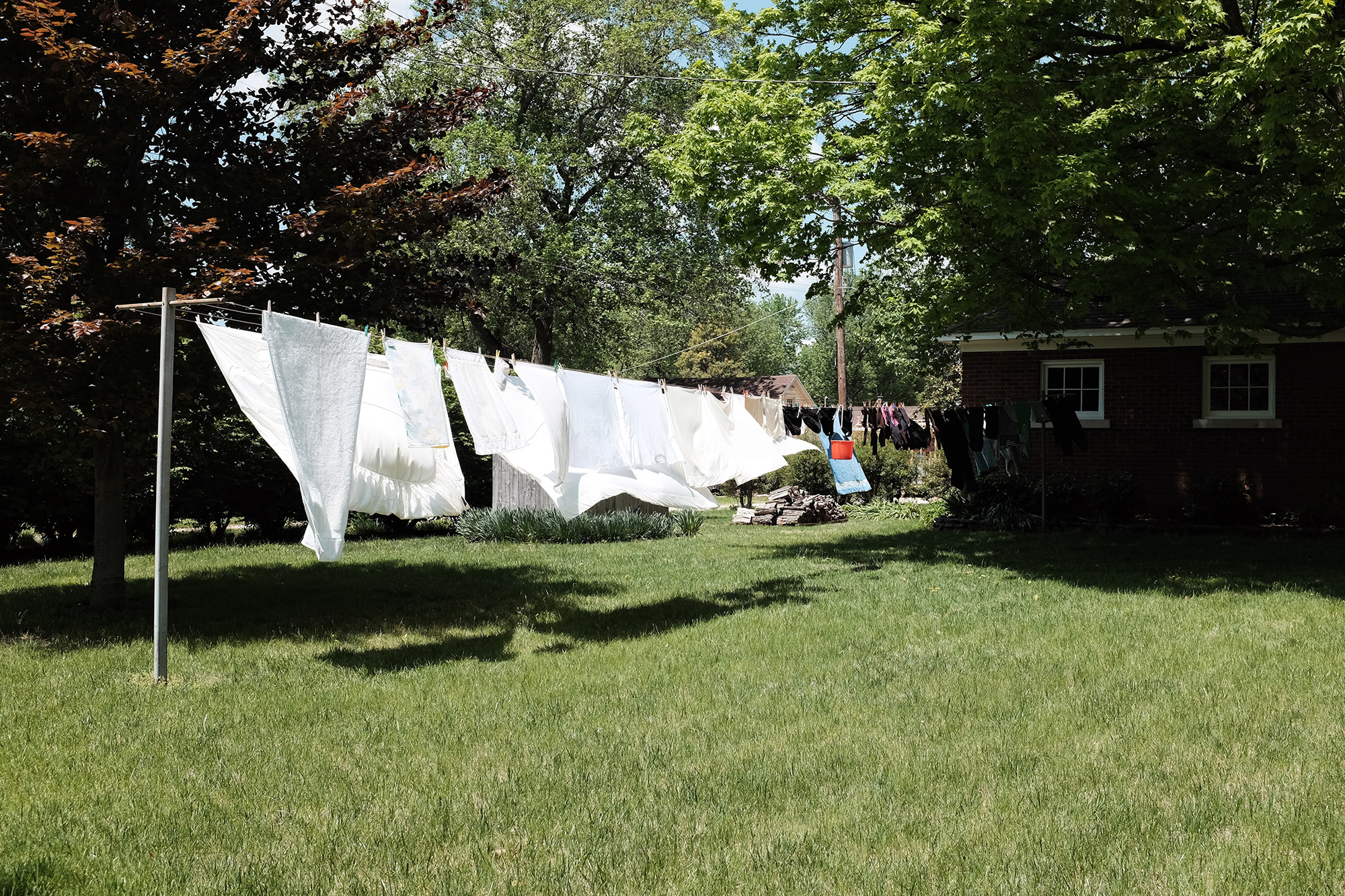 clothes drying